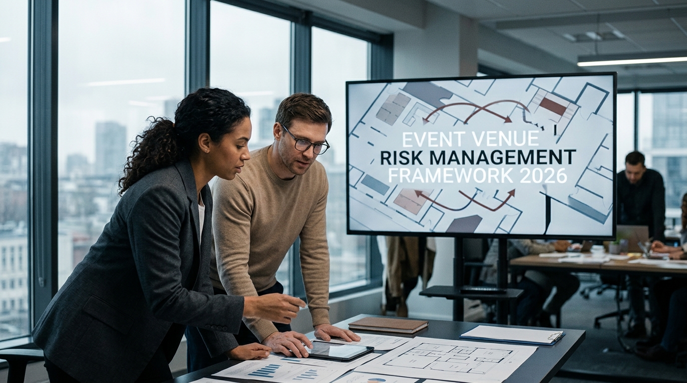 Illustration: Business Insurance for Event Venues: Essential Risk Management for 2026
